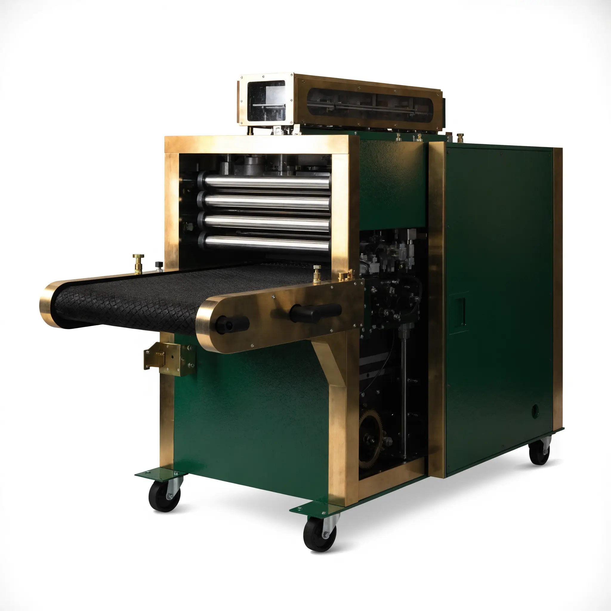 Carton sealer at end of a packaging line