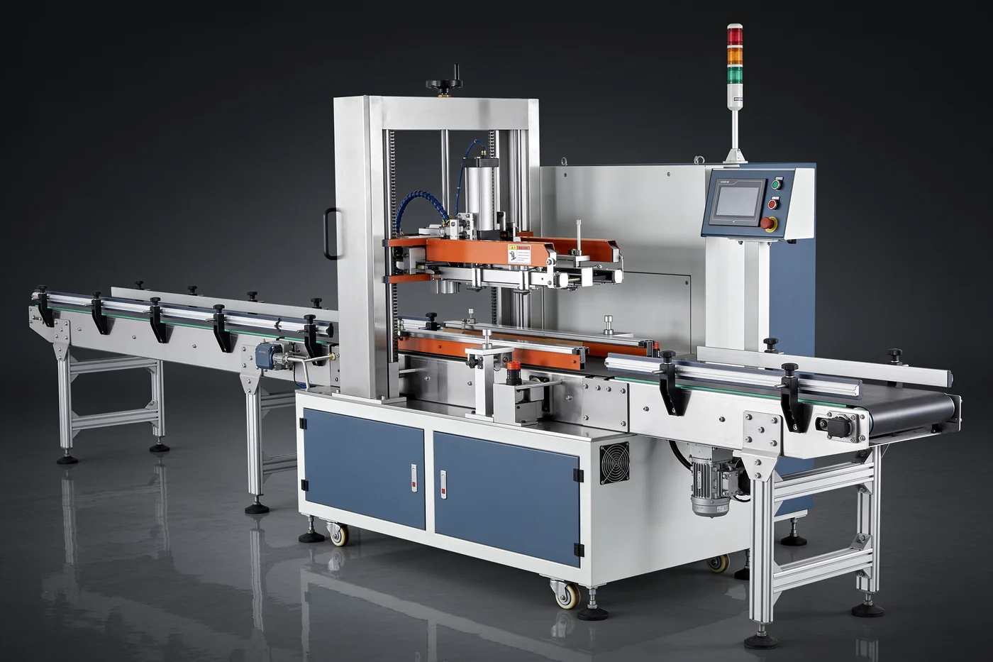 Rikosys packaging line with carton sealer